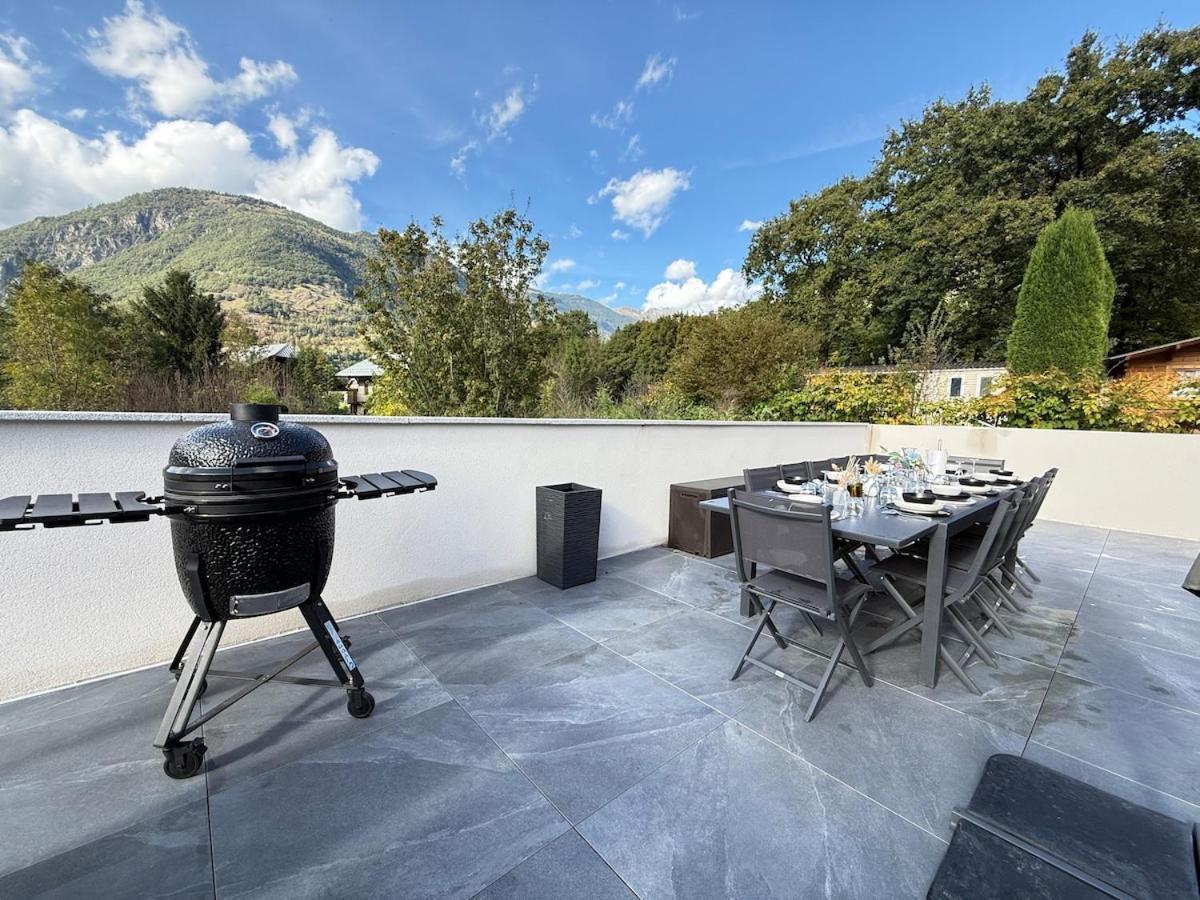 Appartement Le Cocon Proche Station Ski-Piscine Saint Avre la Chambre エクステリア 写真